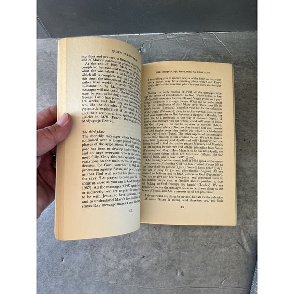 Queen of Prophets: The‎ Gospel Message of Medjugorje by Plunkett, Dudley - Picture 4 of 4